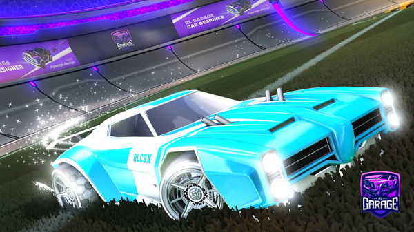 A Rocket League car design from tiktok_acelarl