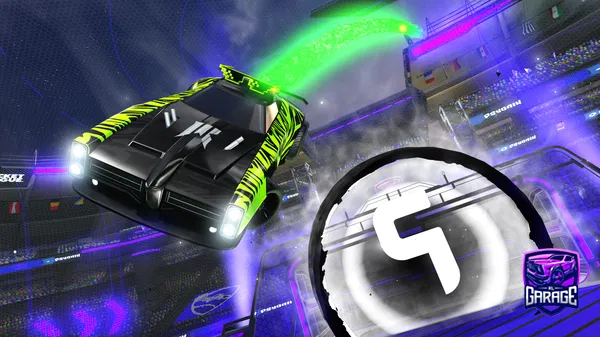 A Rocket League car design from Dxrk_tvv1