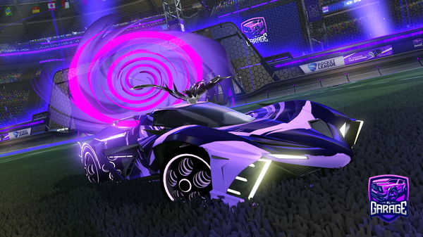 A Rocket League car design from zap88