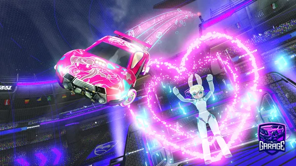 A Rocket League car design from JetSetBass