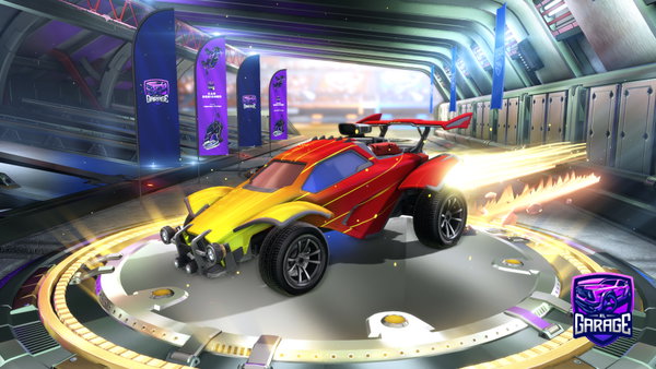 A Rocket League car design from MrMania4168
