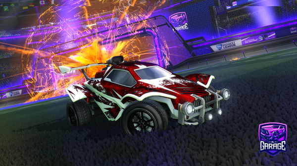 A Rocket League car design from Gyuctt