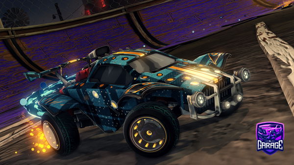 A Rocket League car design from T-Crafter