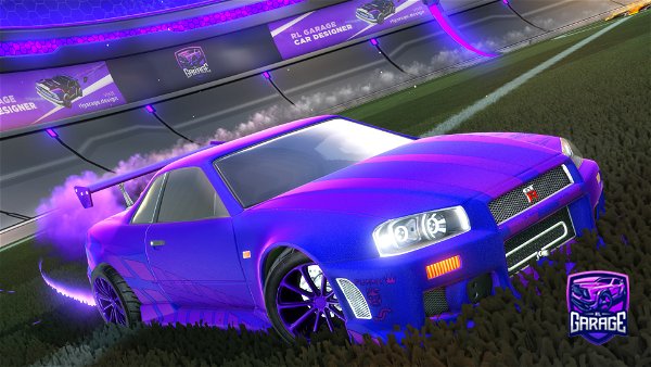 A Rocket League car design from conwolf2