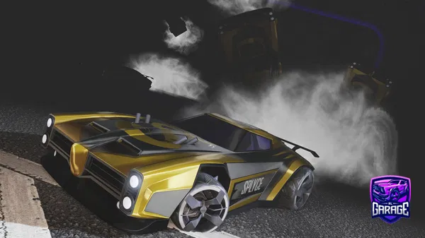 A Rocket League car design from MrRogers143