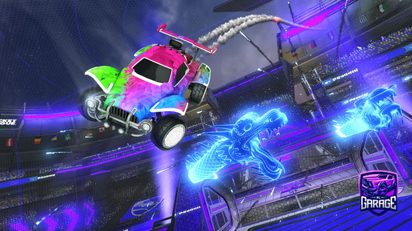 A Rocket League car design from Gotscammednewjourny