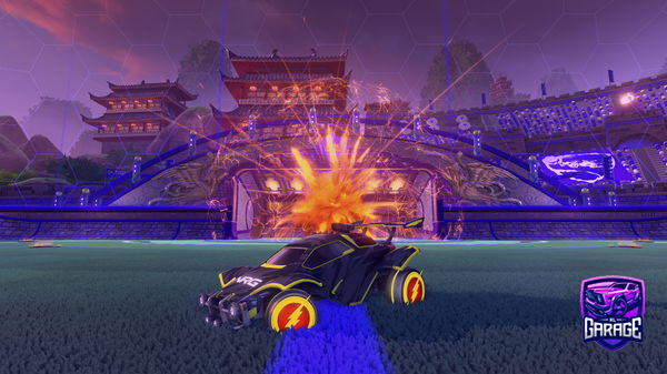 A Rocket League car design from FACUNObelarga