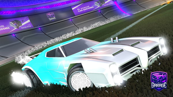 A Rocket League car design from RustyBullet833