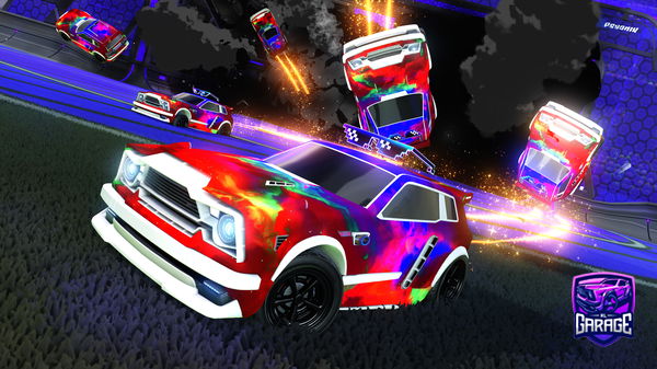 A Rocket League car design from mrswish2012