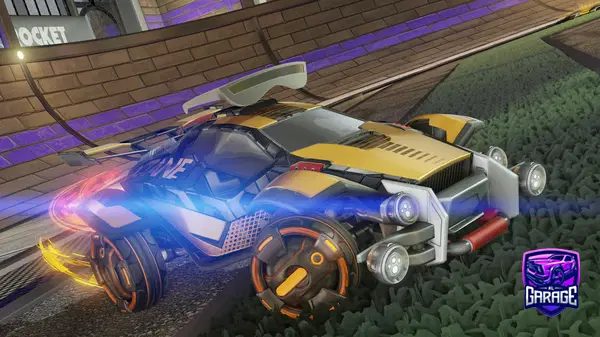 A Rocket League car design from Reckl35s