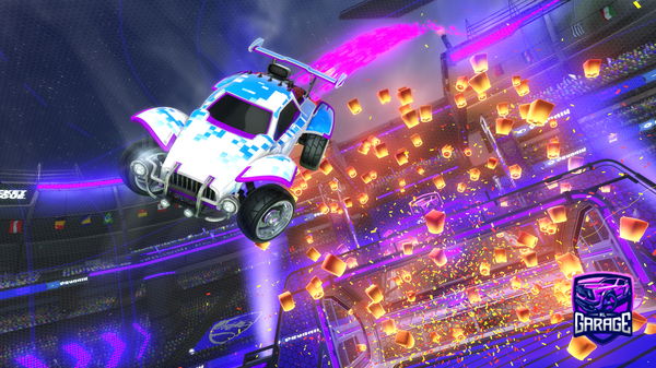 A Rocket League car design from FAZEmanu