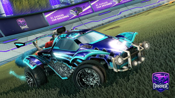 A Rocket League car design from PrAspect