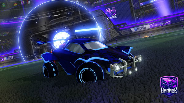 A Rocket League car design from Ties726