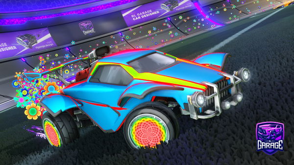 A Rocket League car design from SirTaco32
