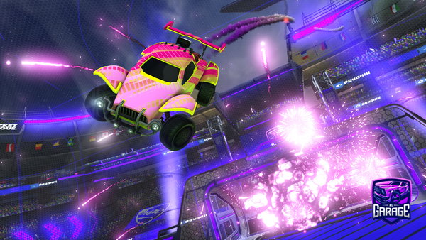 A Rocket League car design from Eliel_bg