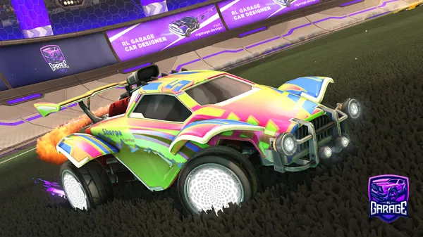 A Rocket League car design from azzyro