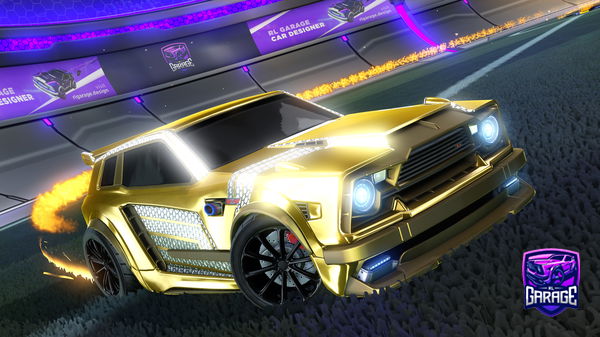 A Rocket League car design from I-Asta-I