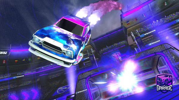 A Rocket League car design from PEPE-THE-FROG