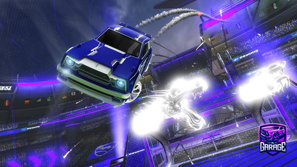 A Rocket League car design from roryscott24