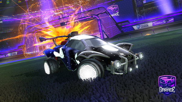 A Rocket League car design from ElPititumaxiom