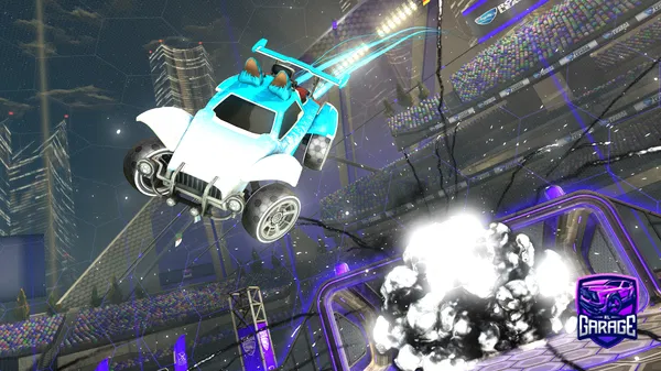 A Rocket League car design from Nicolodahlinho00