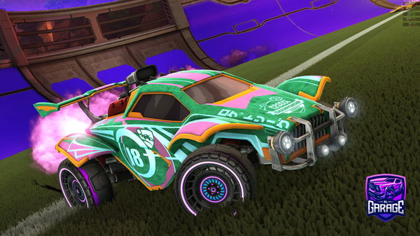 A Rocket League car design from BarkingLilly