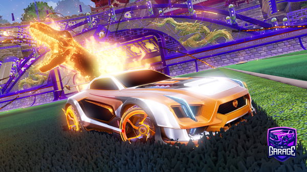A Rocket League car design from EXALTERGG