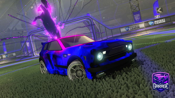 A Rocket League car design from udog