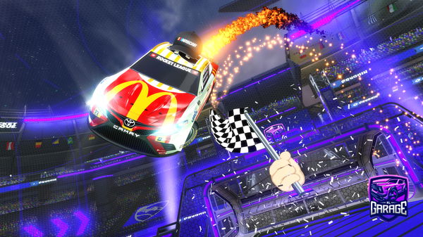 A Rocket League car design from D-Hop1874