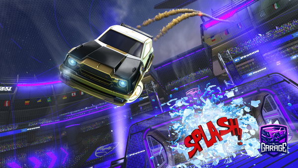 A Rocket League car design from Mhohm