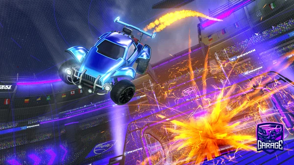 A Rocket League car design from Lukern