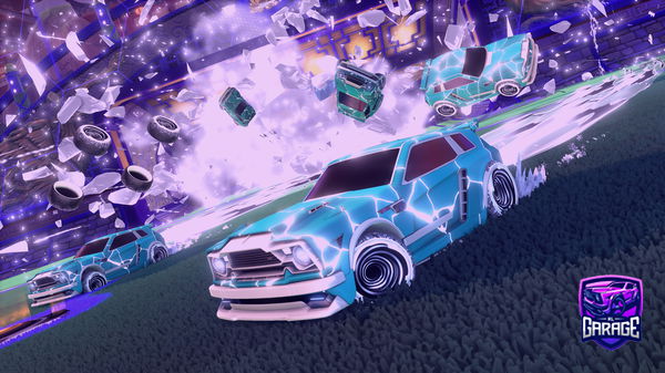 A Rocket League car design from titox1111