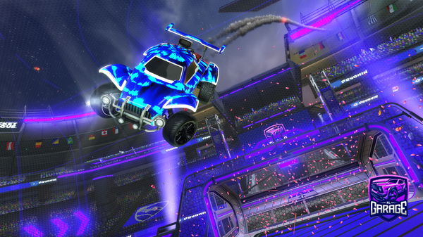 A Rocket League car design from LiquidIce049