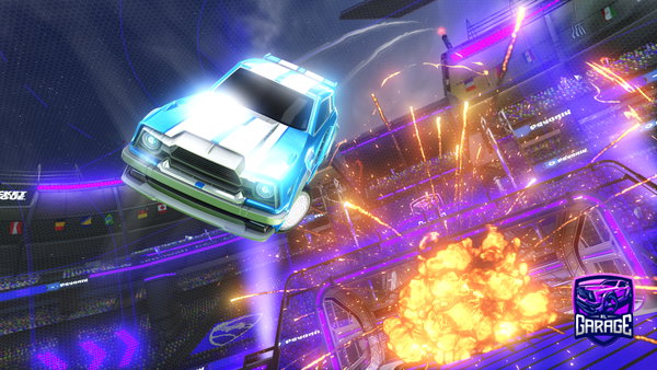 A Rocket League car design from ratmaggot