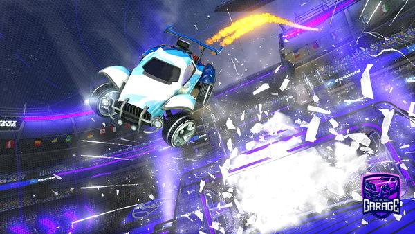 A Rocket League car design from J0SH59