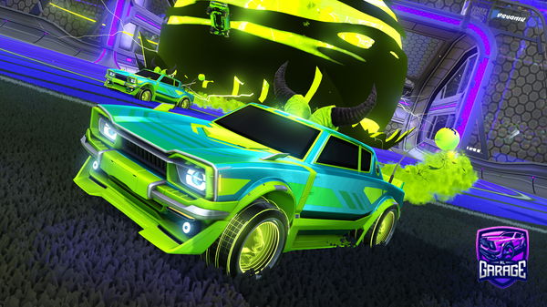 A Rocket League car design from Noahtorres
