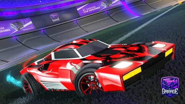 A Rocket League car design from Knx5