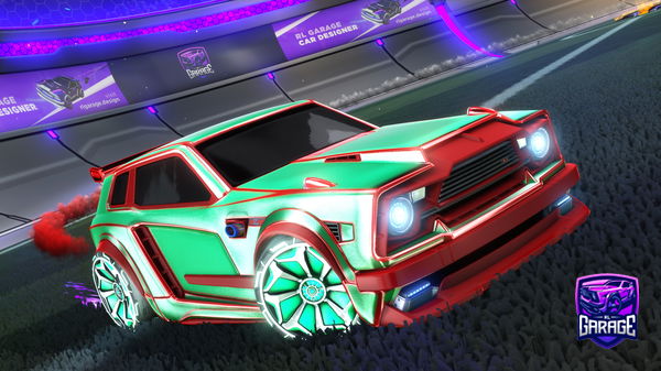 A Rocket League car design from Drk_Wave