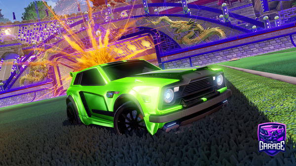 A Rocket League car design from hishamRL9