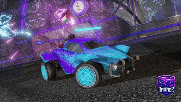 A Rocket League car design from Omar-acorpion201