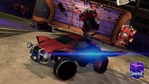 A Rocket League car design from ztune