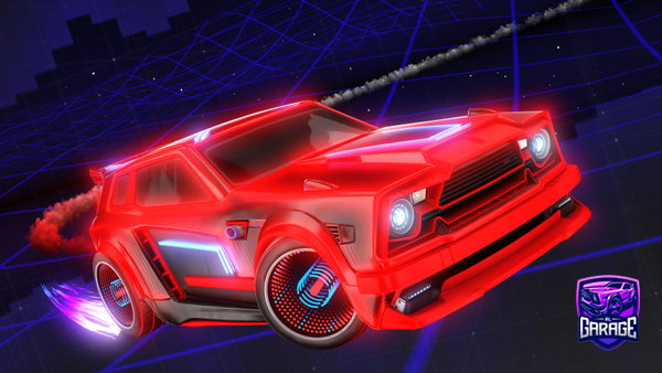 A Rocket League car design from PHXmaritokakeito
