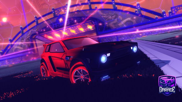 A Rocket League car design from ThugZeckromZLX