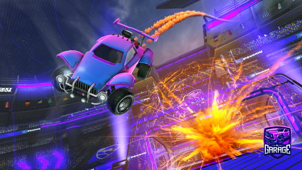 A Rocket League car design from supergoldgtr
