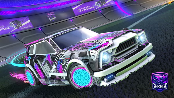 A Rocket League car design from thisismiek