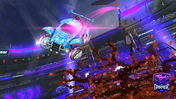 A Rocket League car design from WIAELCAismyepic