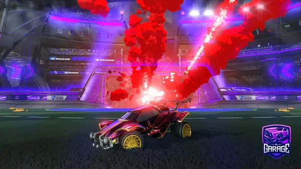 A Rocket League car design from zoko224