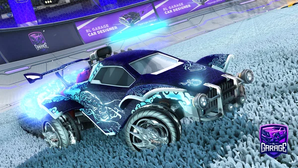 A Rocket League car design from IceSlasher77
