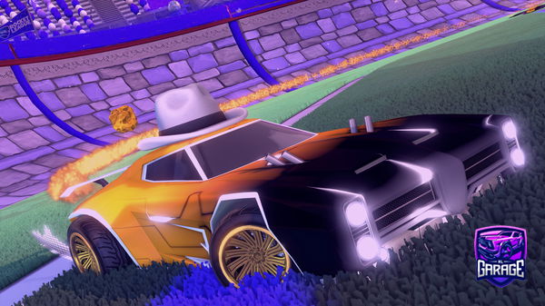 A Rocket League car design from sxzuko