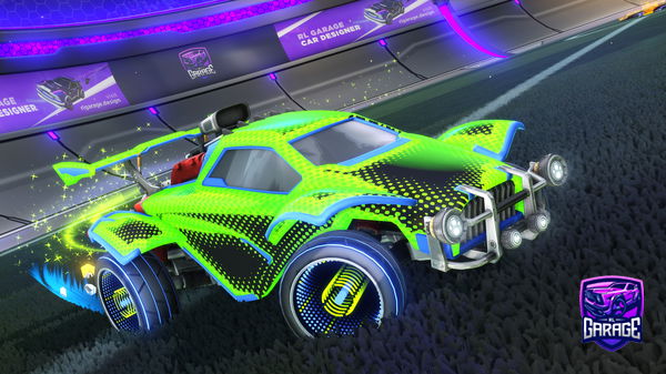A Rocket League car design from Jack80899